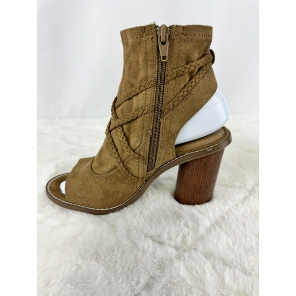 C Comfort Est. 1946 Brown Block Heel Open Toe & Ankle Women's Sandals Sz 7.5 - Picture 4 of 12